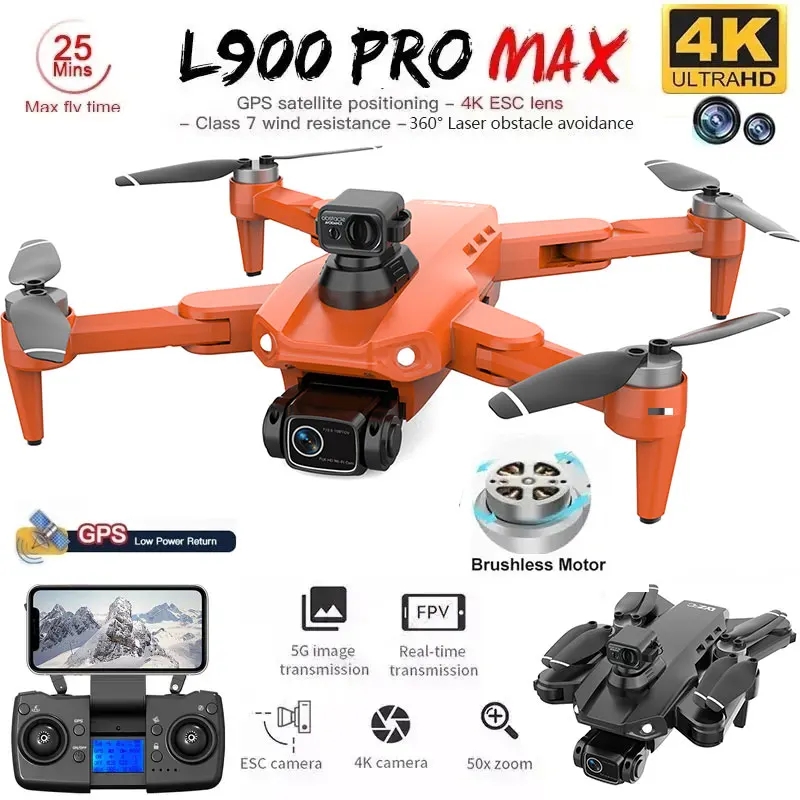 Drone Battery Case - L900 Pro MAX GPS ドローン 4K