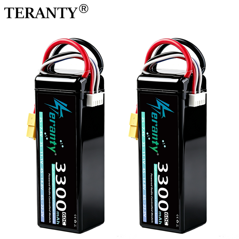 Drone Battery Lipo - TERANTY 4S 3300mAh リポバッテリー 14.8V 60C