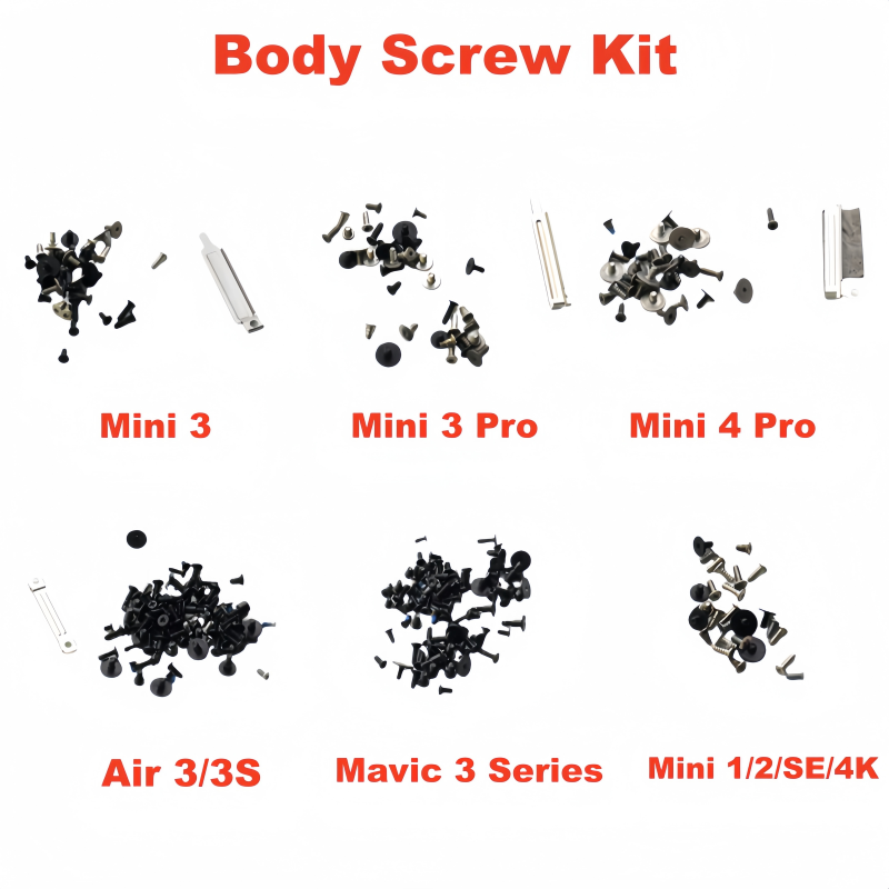 Dji Drone Air 3 - DJI Mavic 3/Air 3/3S用ボディスクリューキット フルセット交換ネジ ミニ3/3Pro/ミニ4