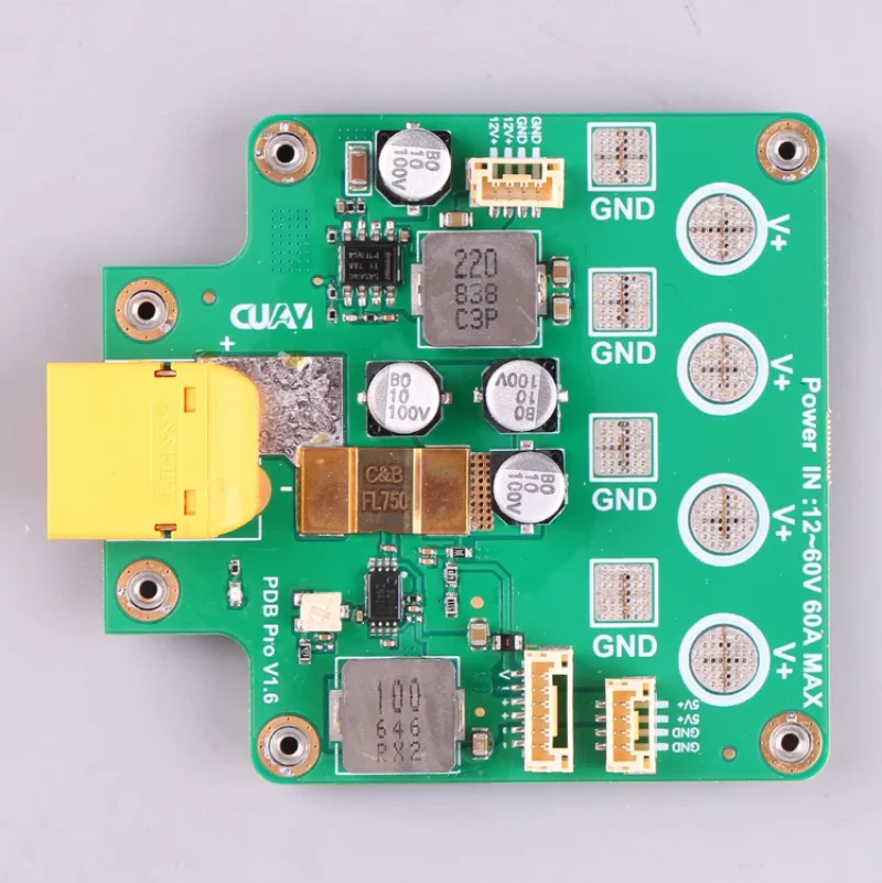 CUAV CPDB Pro 多軸高電流管理フライトコントロー - Drone Battery High Voltage のレビューと価格