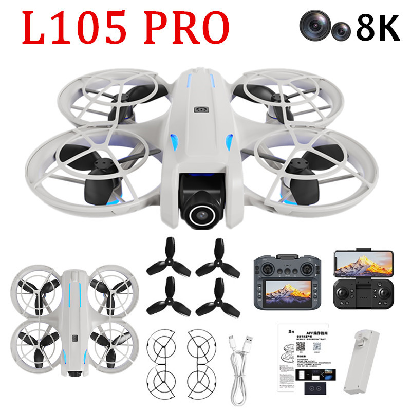 新しい L105 プロドローン 8K HD デュアルカメラブ - Jjrc Drone X12 のレビューと価格