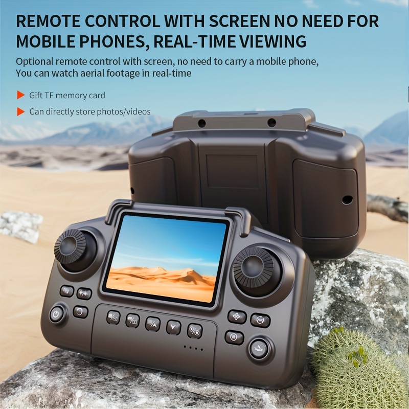 2026年型、デュアルカメラ4K HD、画面付きリモコン、2 - Drone Battery Case のレビューと価格