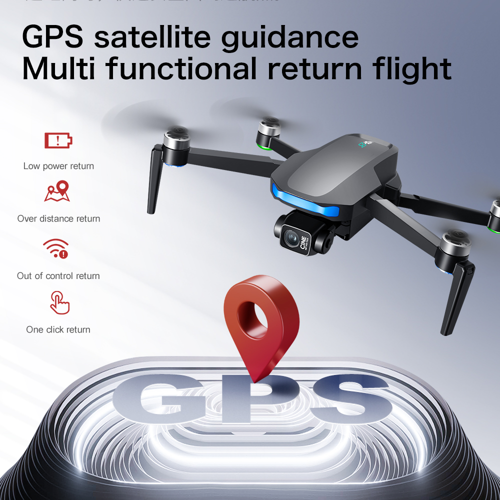 S-X1 Pro 4K GPSドローン、3軸ジンバル、5G  - Jjrc Drone X12 のレビューと価格