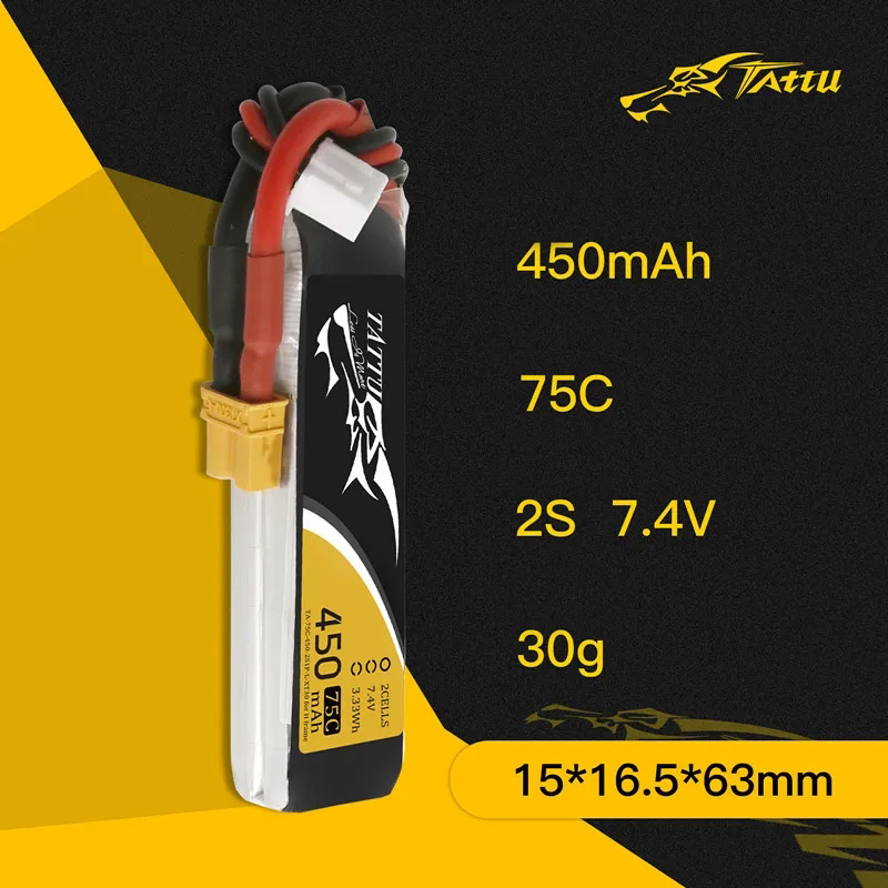 Tattu-ドローン用バッテリー,rcヘリコプター用,fpv - Drone Battery Lipo のレビューと価格