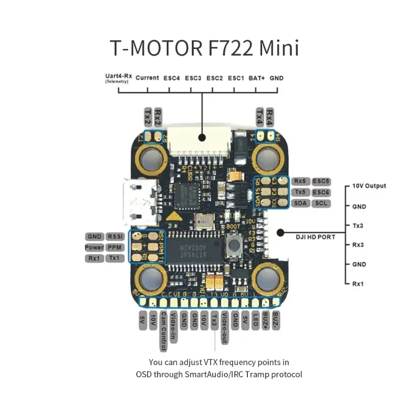 T-Motor MINI F7 FC F45A ESC コン - Betaflight Fc F7 のレビューと価格