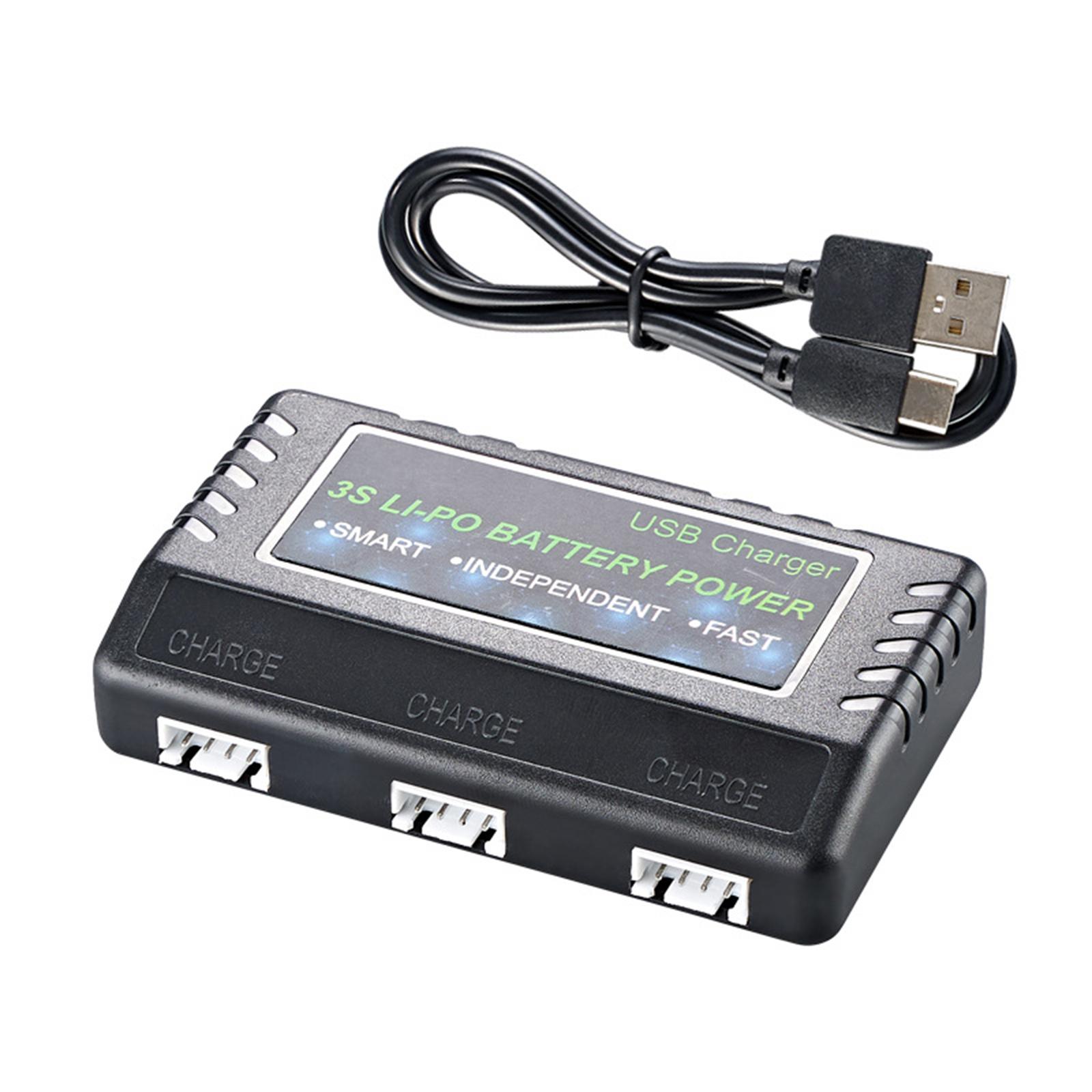 トリプルスロット3Sリポバッテリー充電ケース。11.1VのR - Drone Battery 3S のレビューと価格